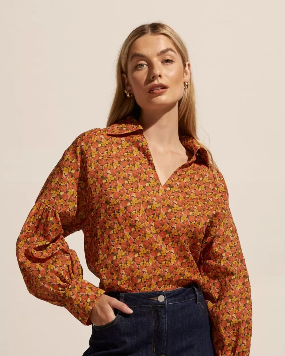 Women Zoe Kratzmann Bounty Top-Sunset Floral