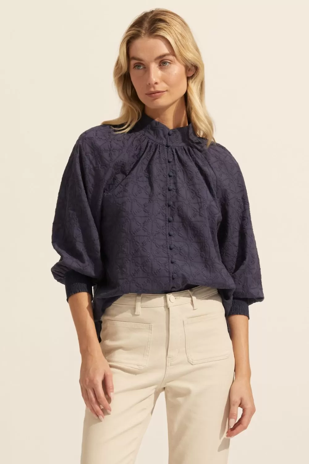 Women Zoe Kratzmann Carousel Top-Indigo