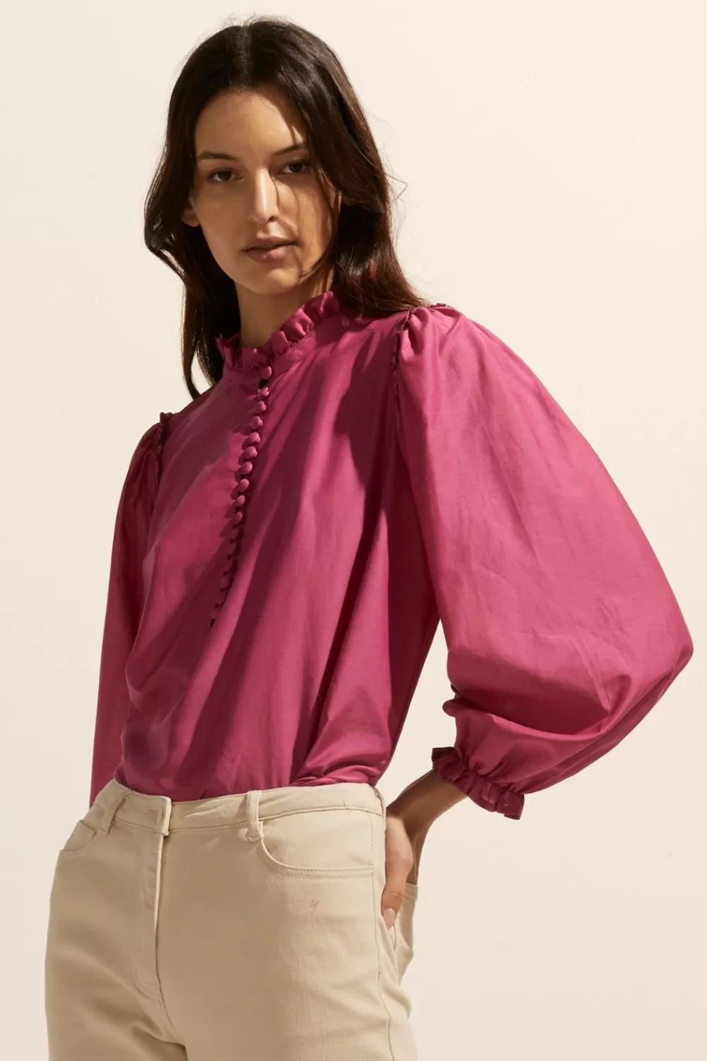 Women Zoe Kratzmann Context Top-Magenta