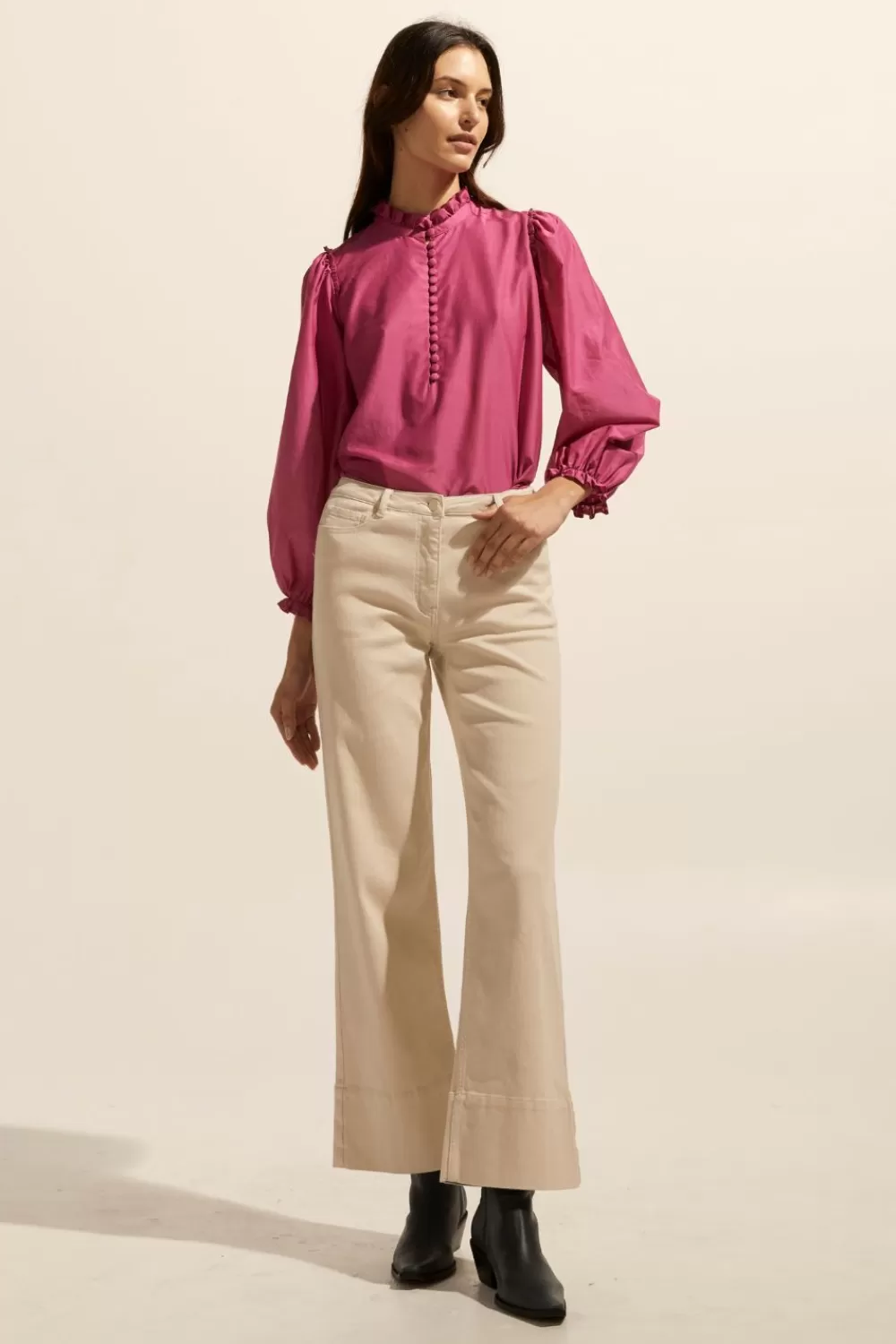 Women Zoe Kratzmann Context Top-Magenta