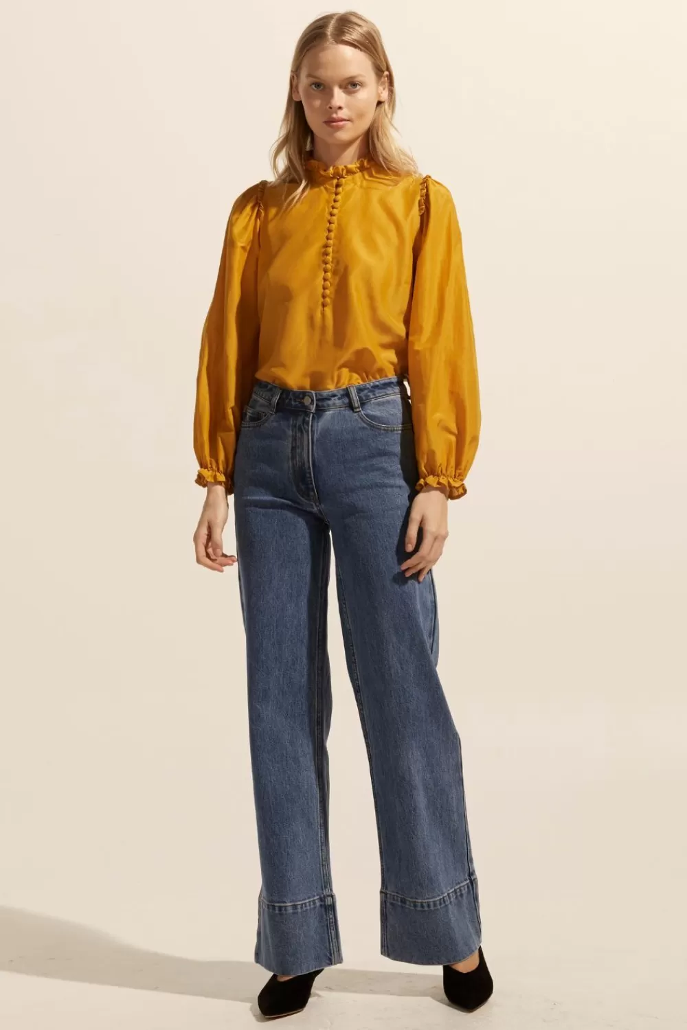 Women Zoe Kratzmann Context Top-Ochre