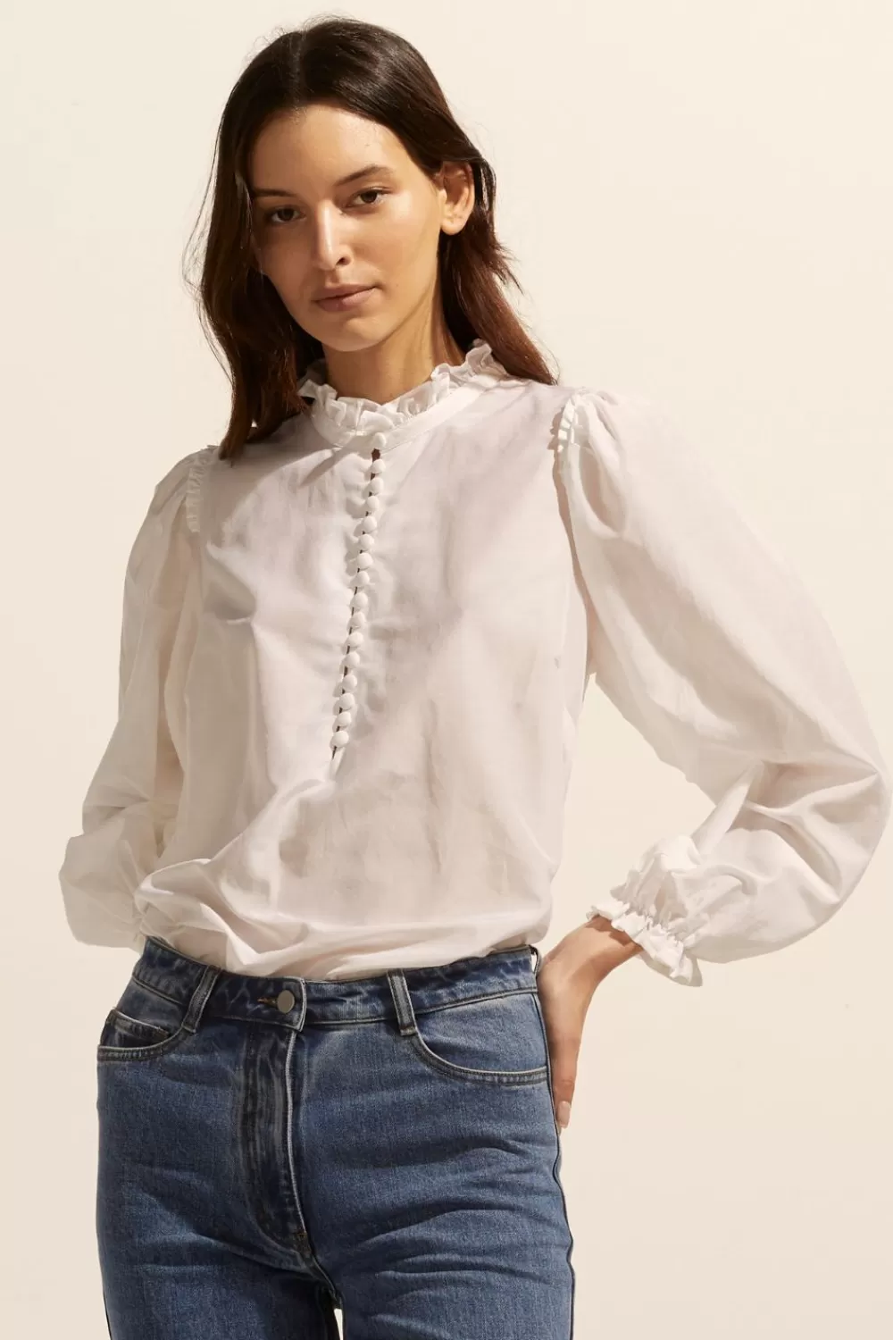 Women Zoe Kratzmann Context Top-Porcelain