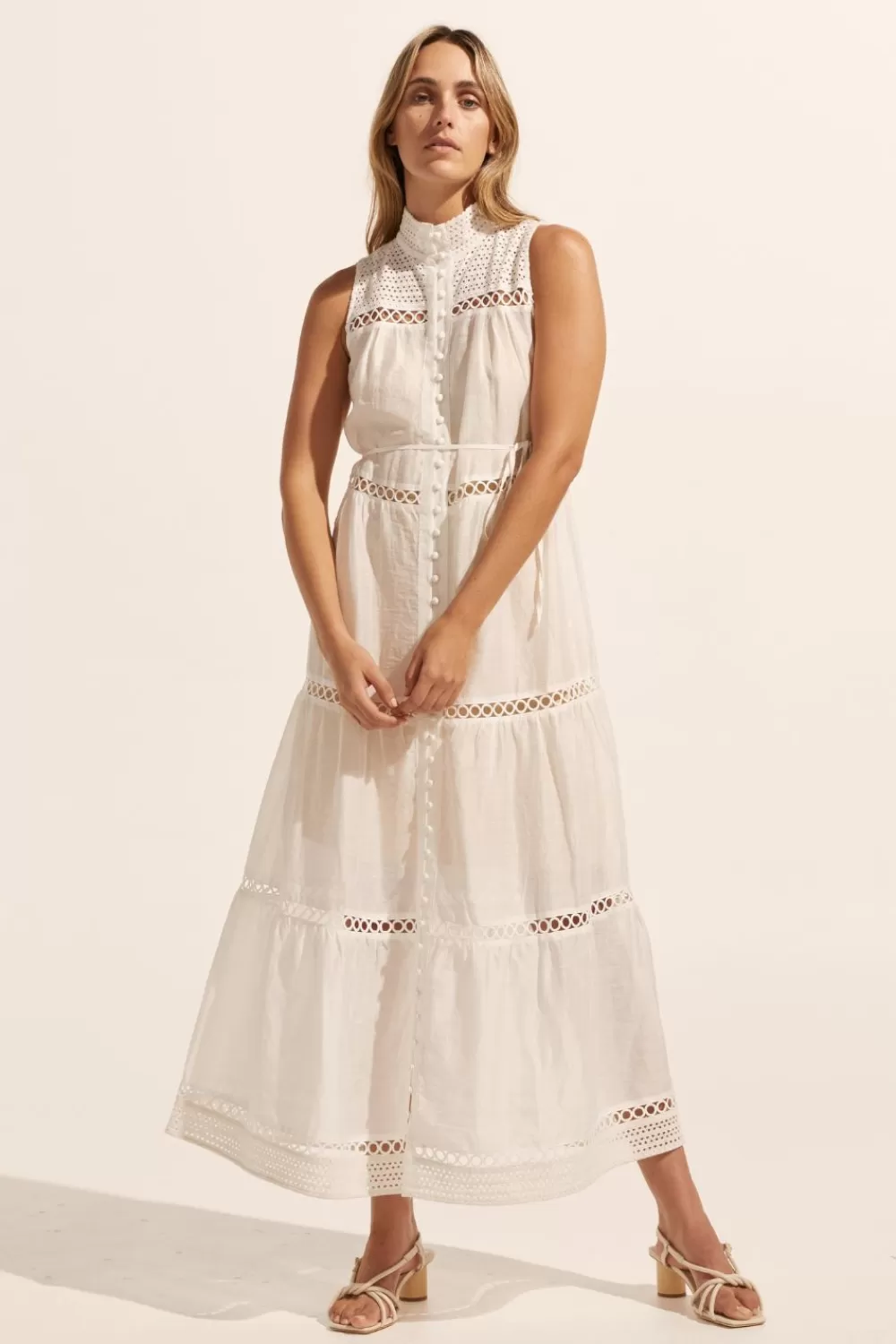 Women Zoe Kratzmann Crescent Dress-Porcelain