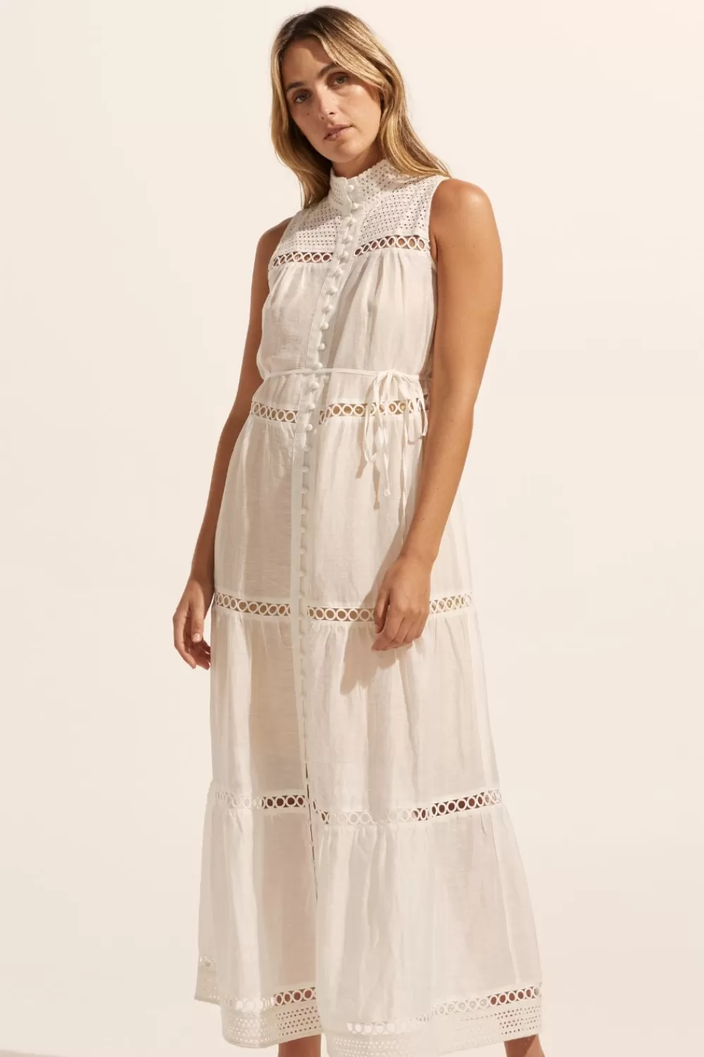 Women Zoe Kratzmann Crescent Dress-Porcelain