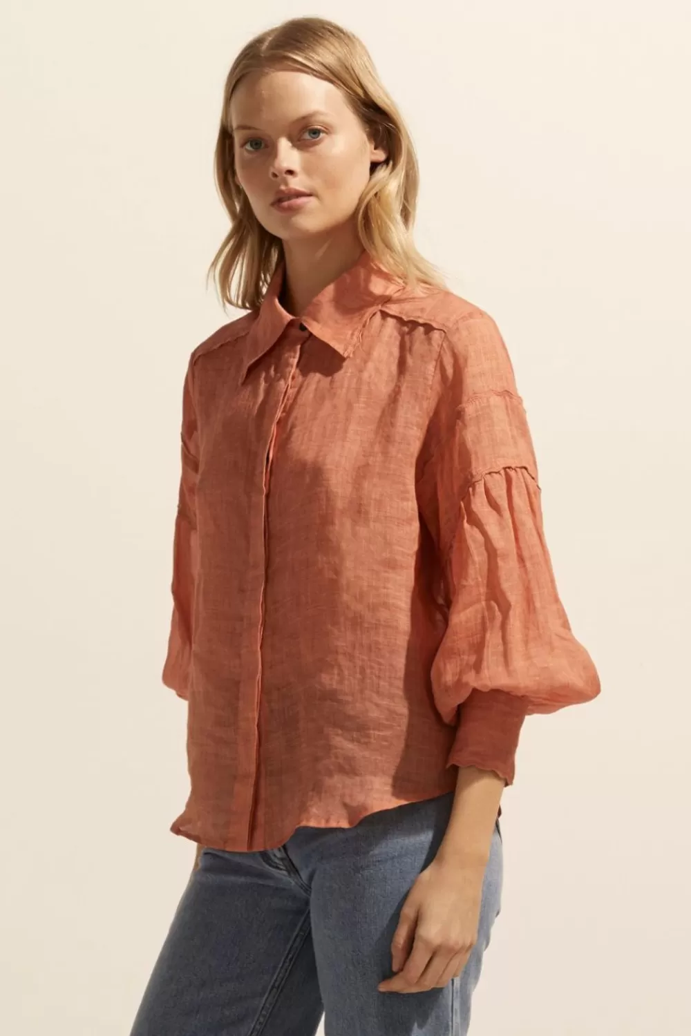 Women Zoe Kratzmann Dash Top-Apricot