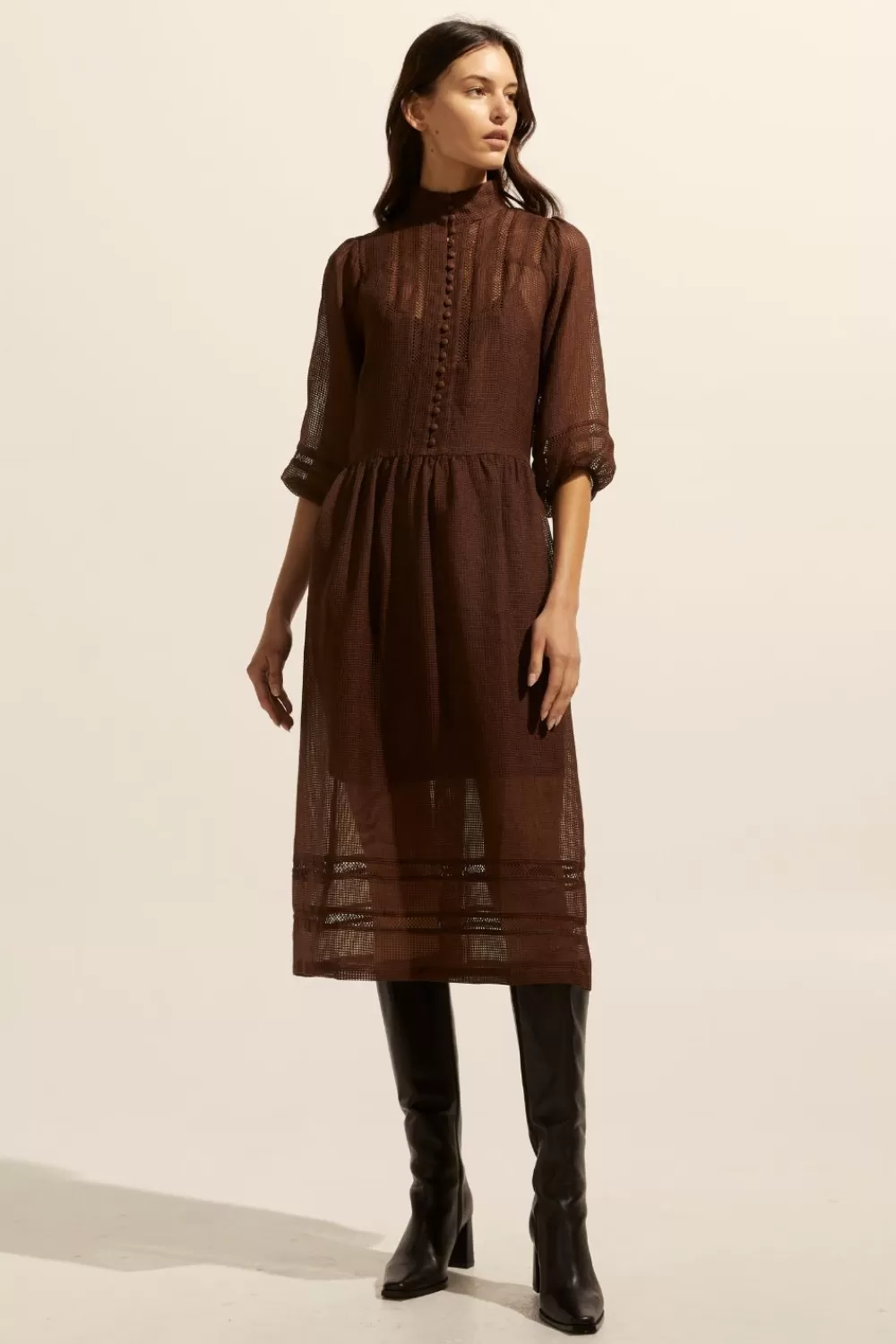 Women Zoe Kratzmann Declare Dress-Chocolate