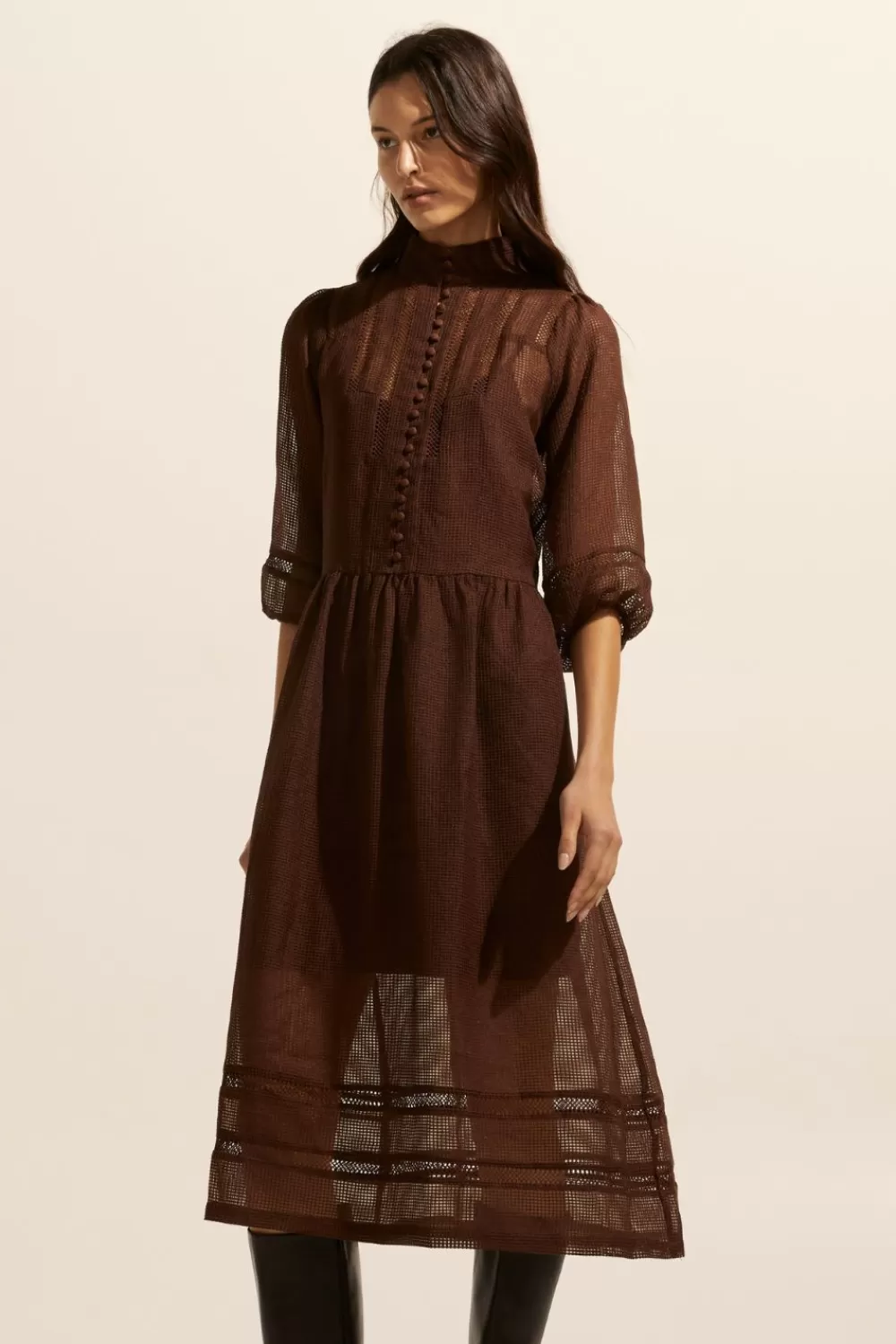 Women Zoe Kratzmann Declare Dress-Chocolate