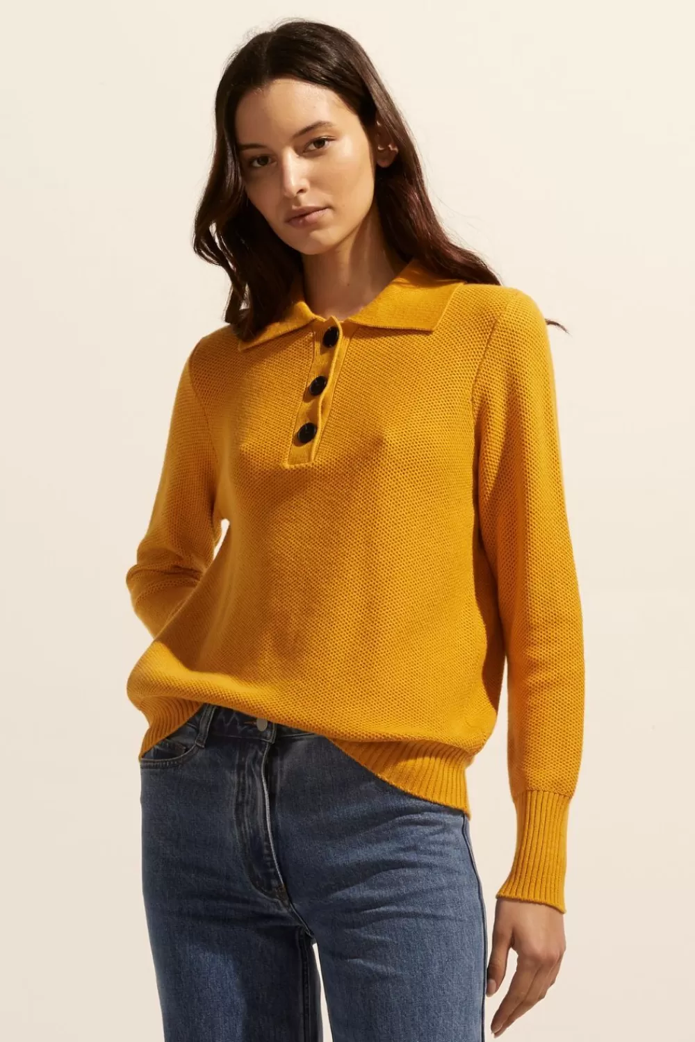 Women Zoe Kratzmann Engulf Knit-Ochre