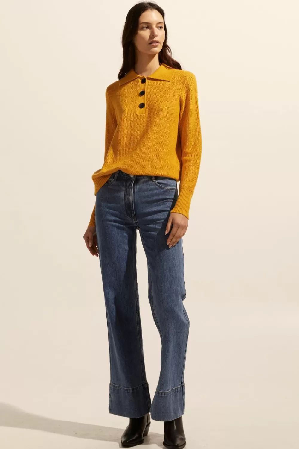 Women Zoe Kratzmann Engulf Knit-Ochre