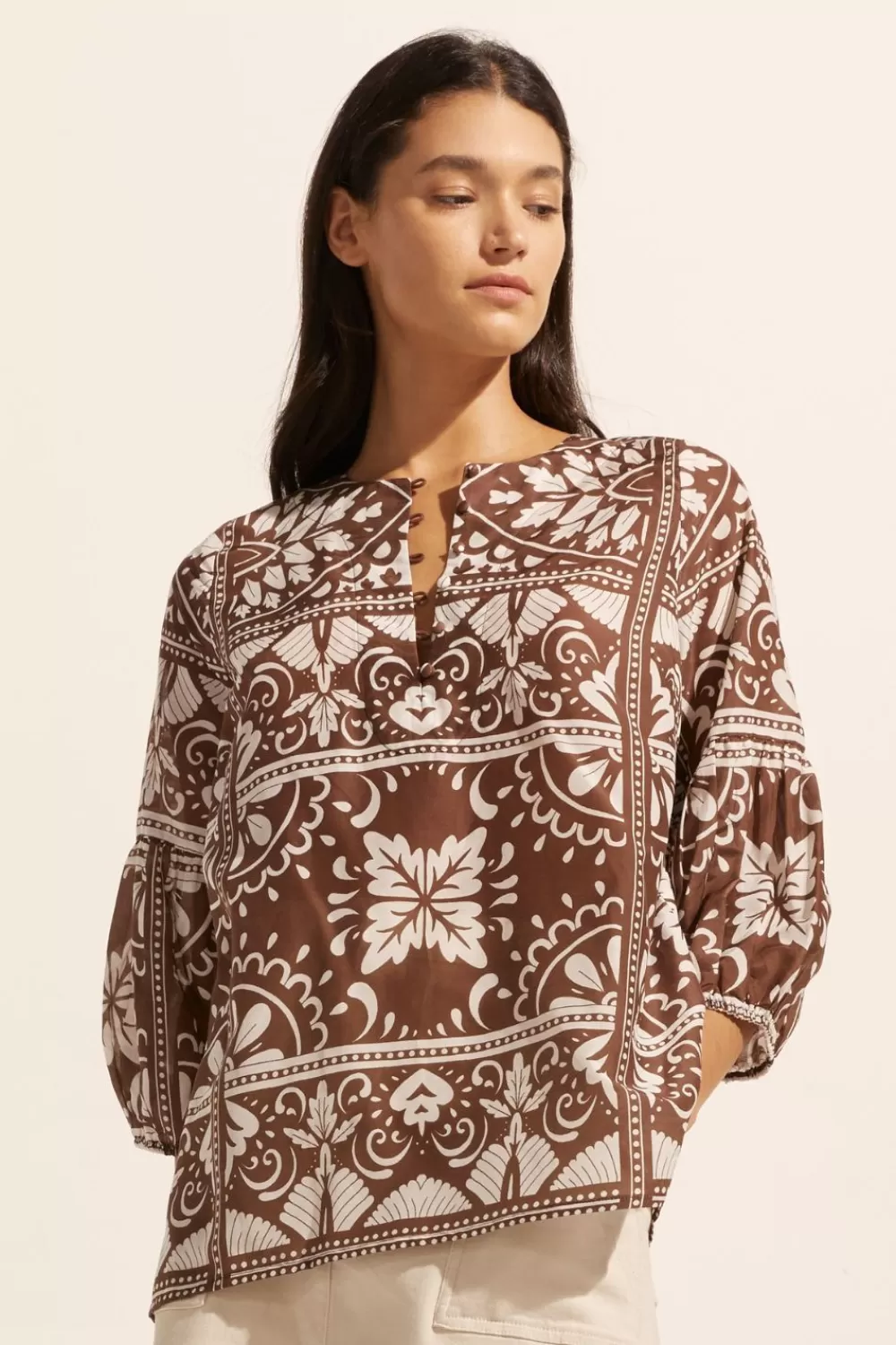 Women Zoe Kratzmann Entice Top-Choc Mosaic