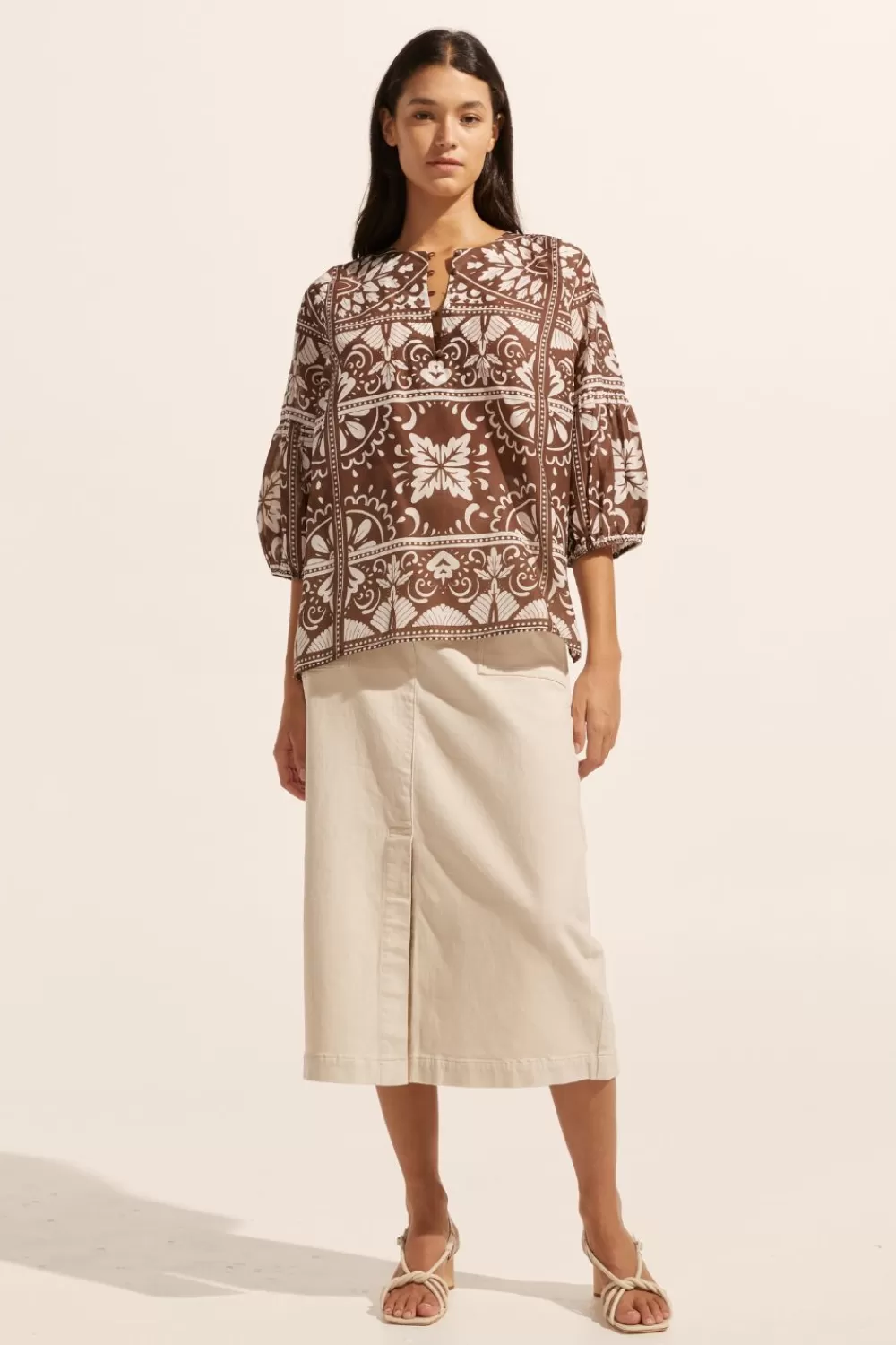 Women Zoe Kratzmann Entice Top-Choc Mosaic