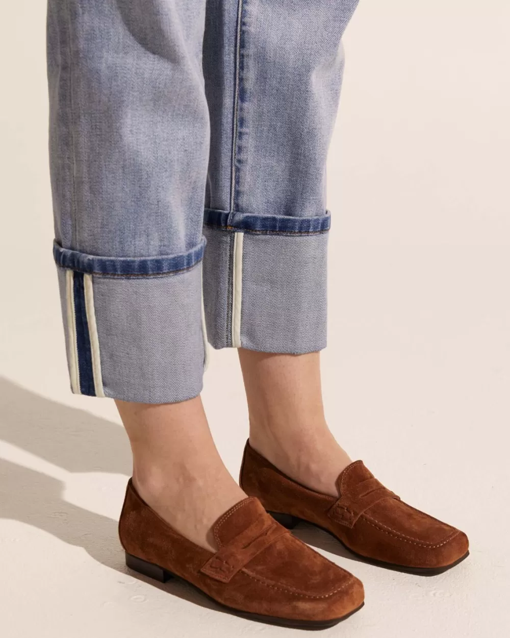 Women Zoe Kratzmann Fare Loafer-Coffee Suede