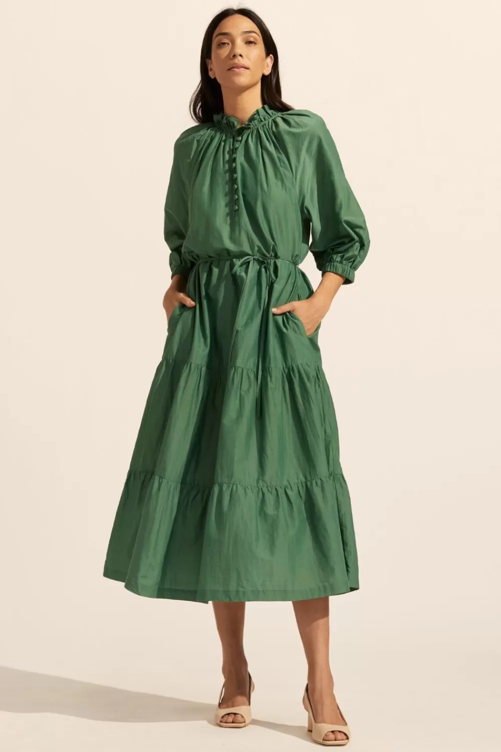 Women Zoe Kratzmann Field Dress-Pine