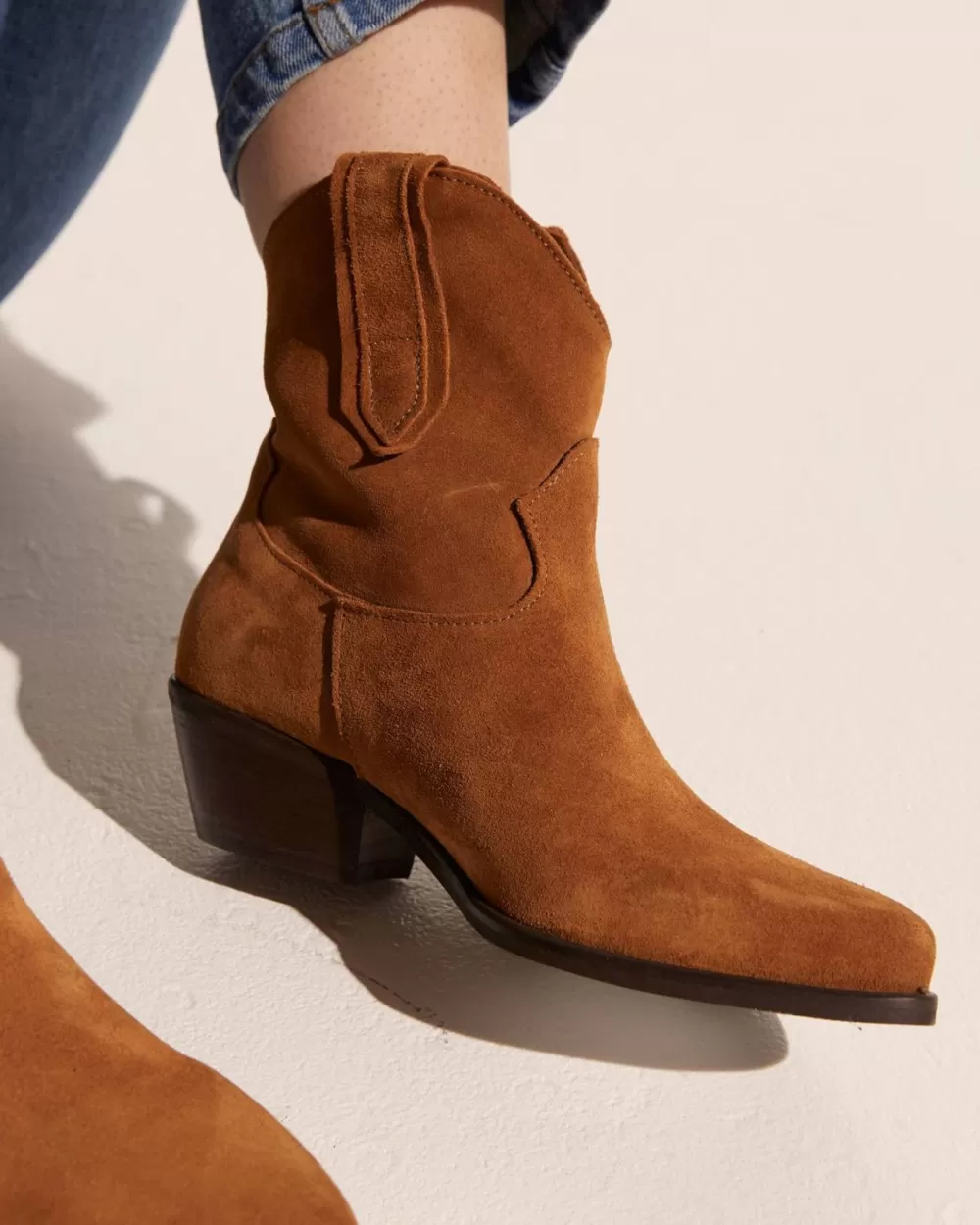 Women Zoe Kratzmann Fiesta Boot-Tan Suede