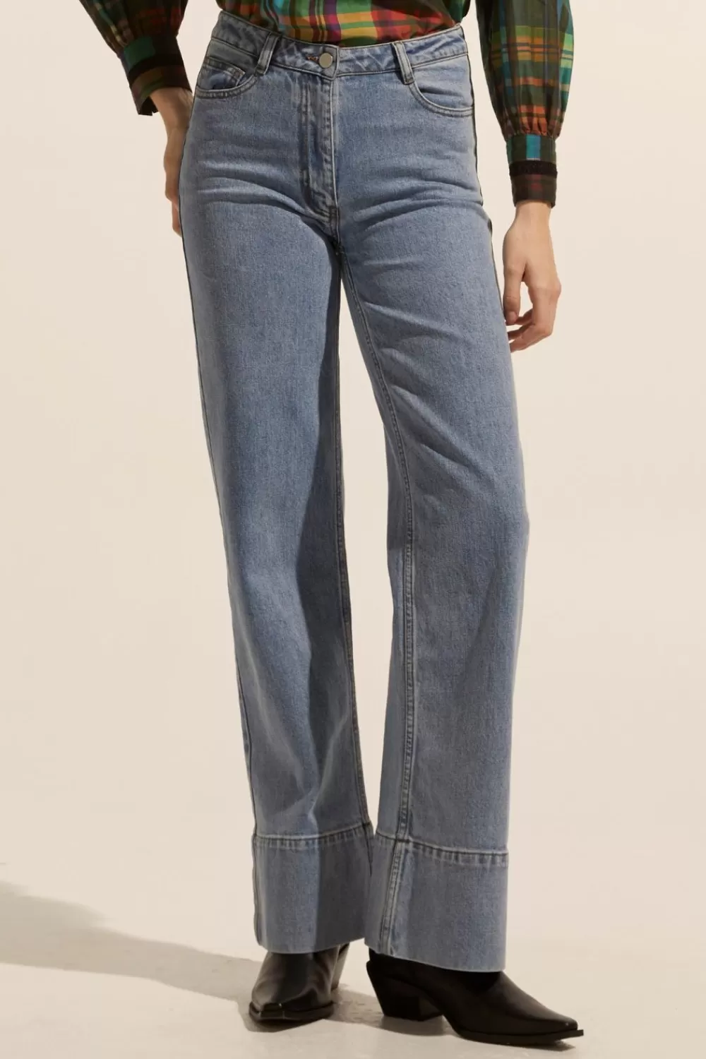 Women Zoe Kratzmann Magnet Jean-Washed Denim