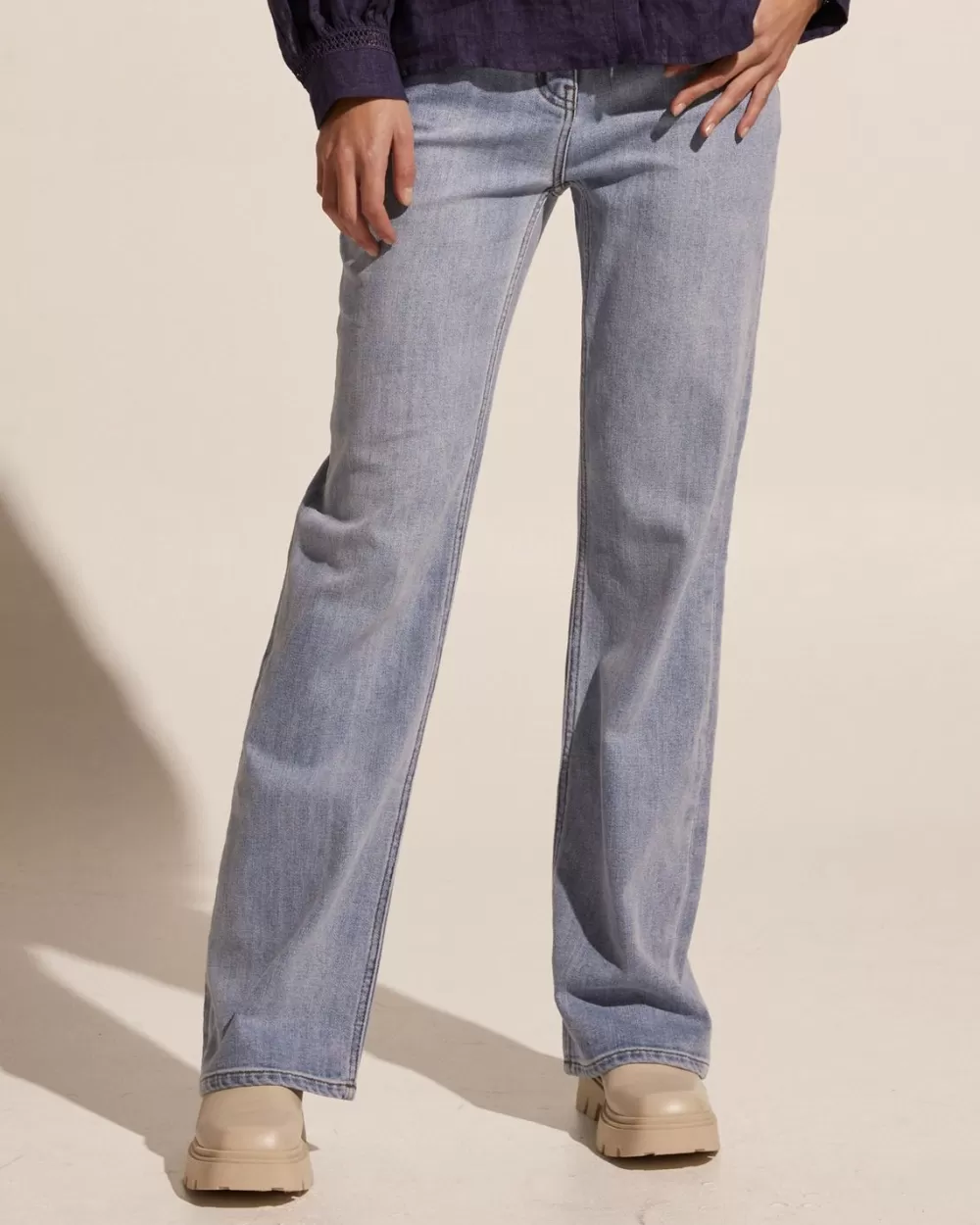 Women Zoe Kratzmann March Jean-Washed Denim