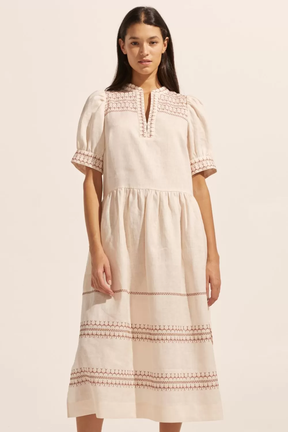 Women Zoe Kratzmann Migrate Dress-Ivory