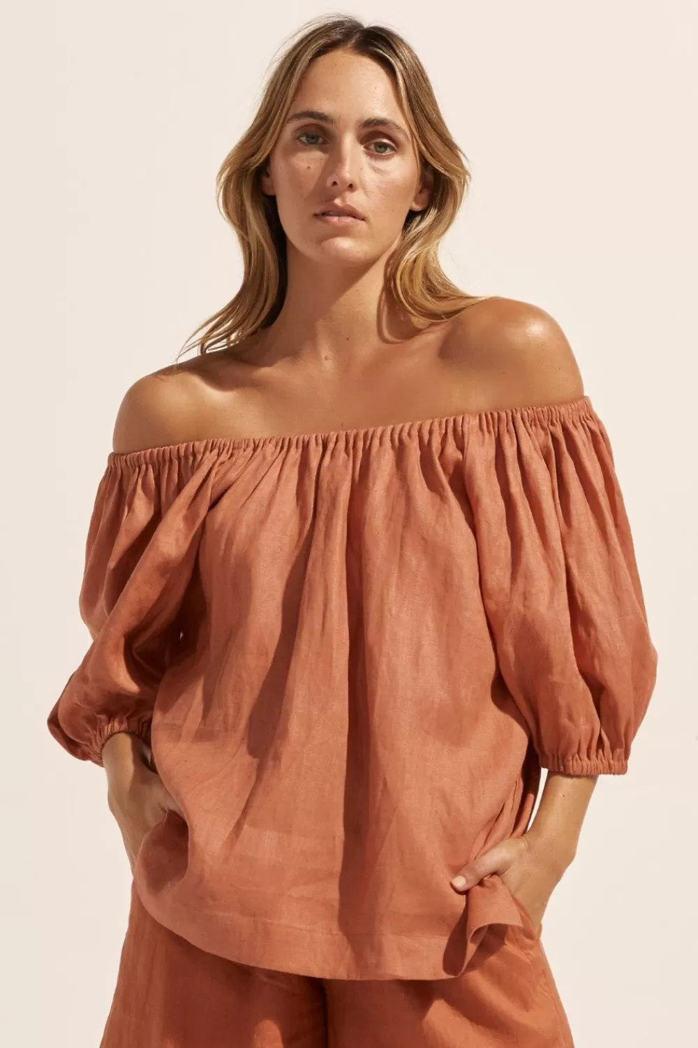 Women Zoe Kratzmann Nomad Top-Ginger