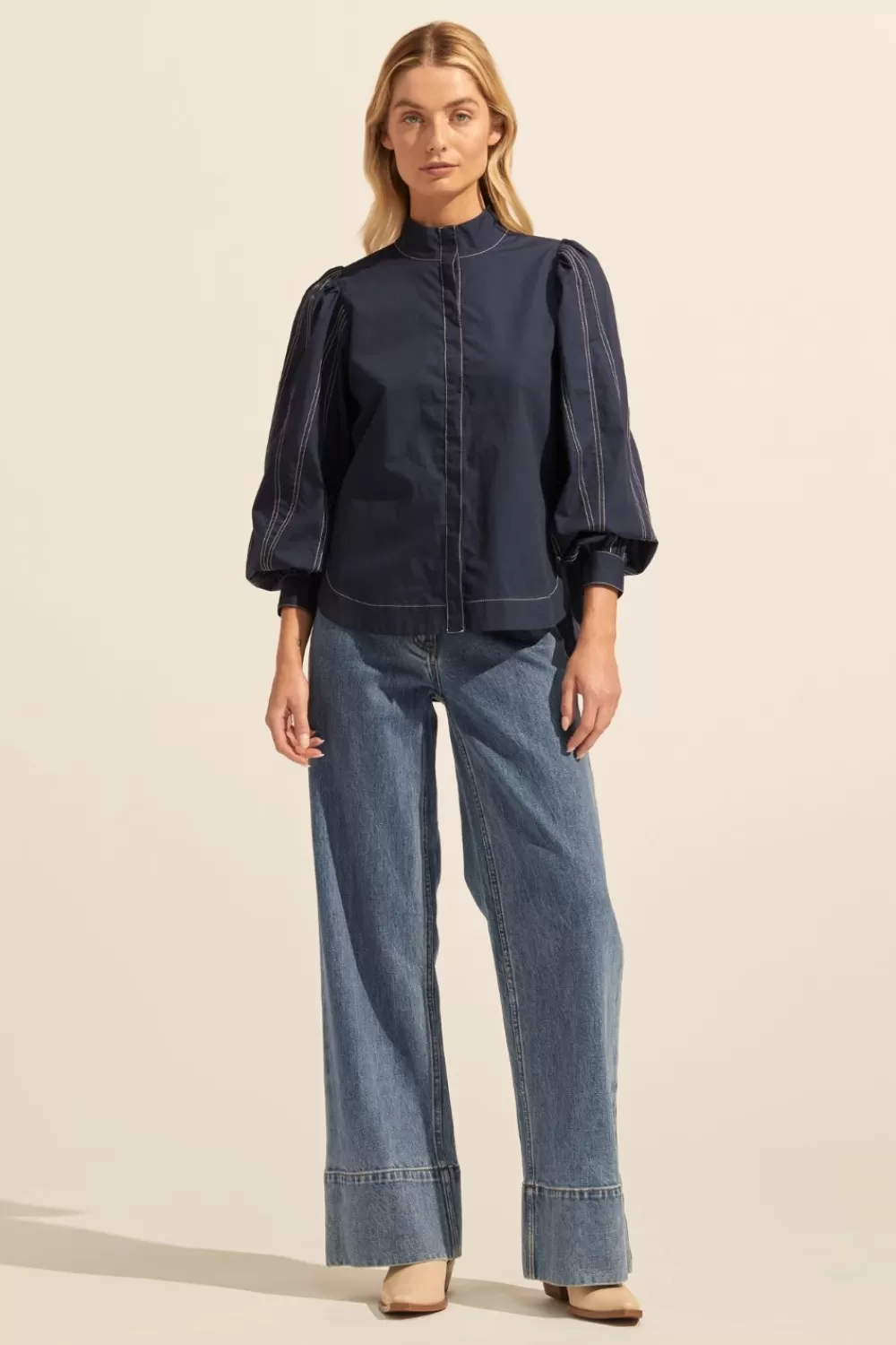 Women Zoe Kratzmann Oblige Top-Indigo