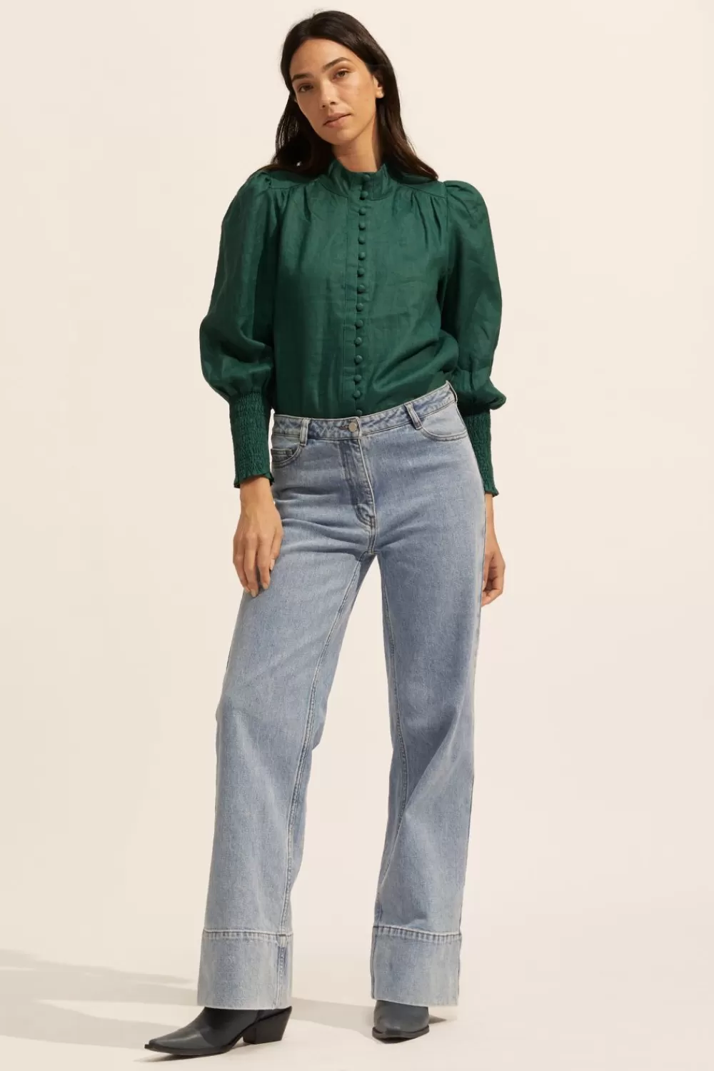 Women Zoe Kratzmann Pier Top-Green