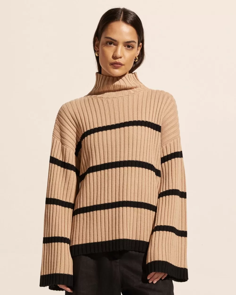 Women Zoe Kratzmann Privy Knit-Camel/Black