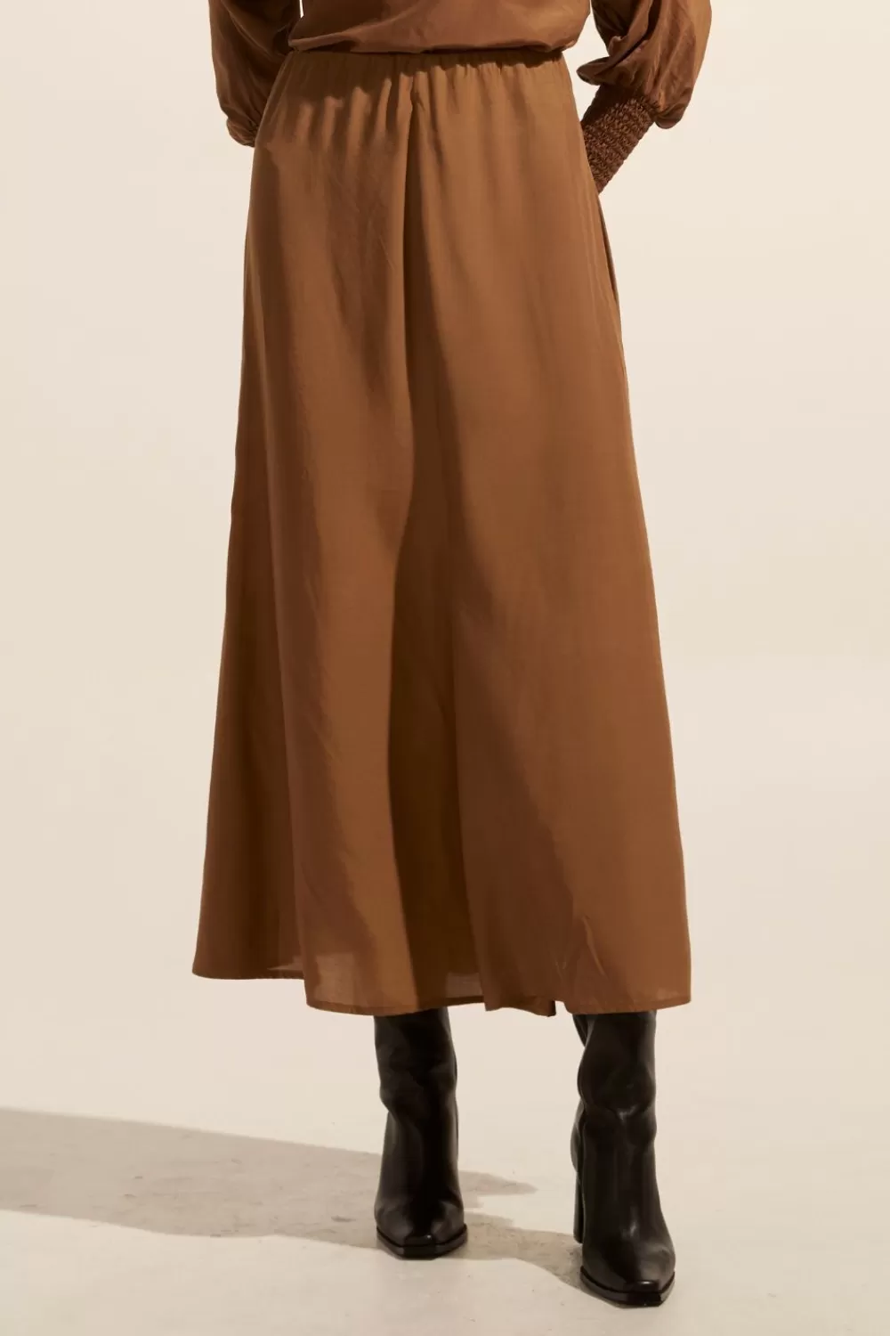 Women Zoe Kratzmann Recite Skirt-Caramel