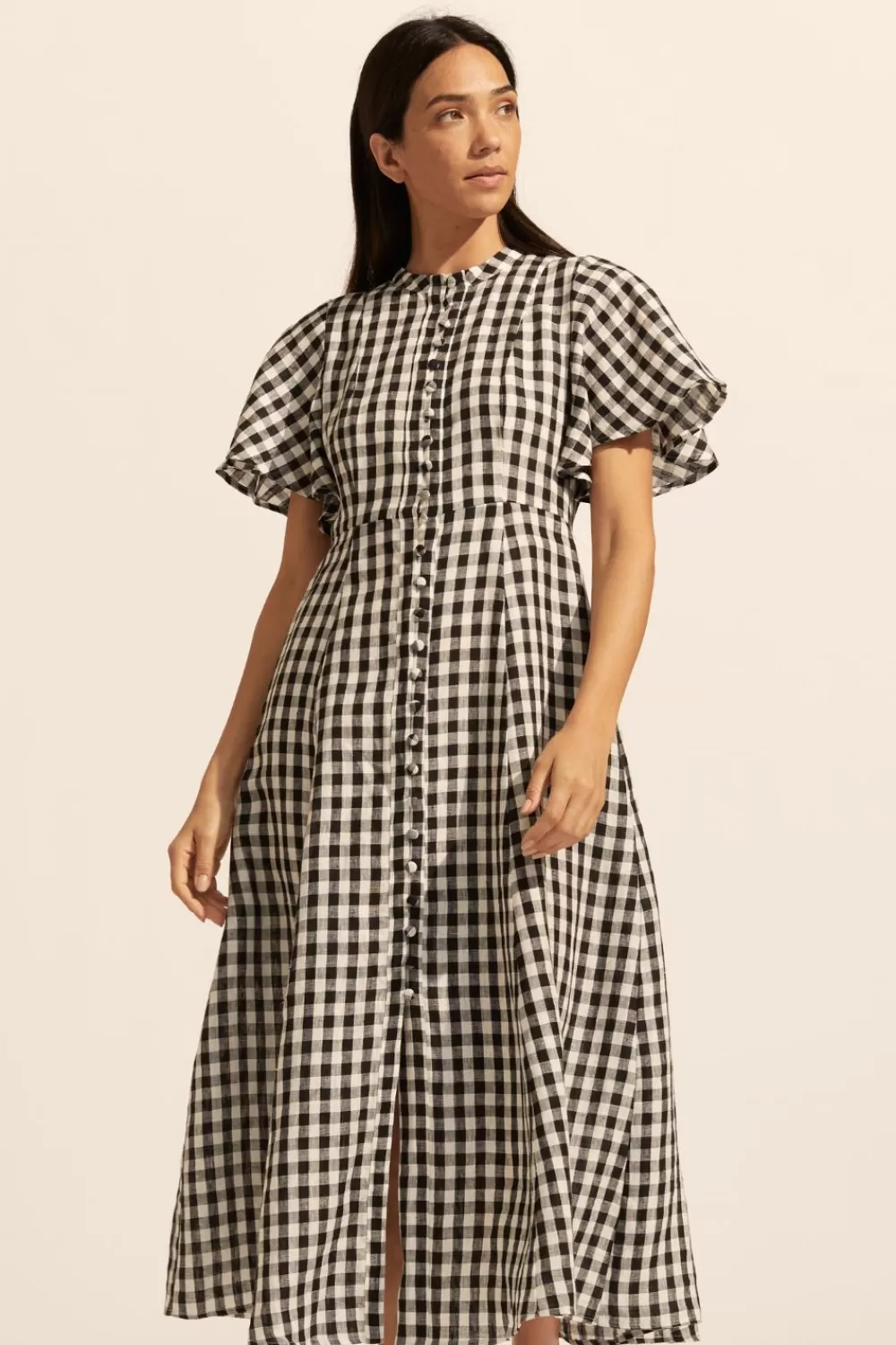 Women Zoe Kratzmann Savour Dress-Black Check