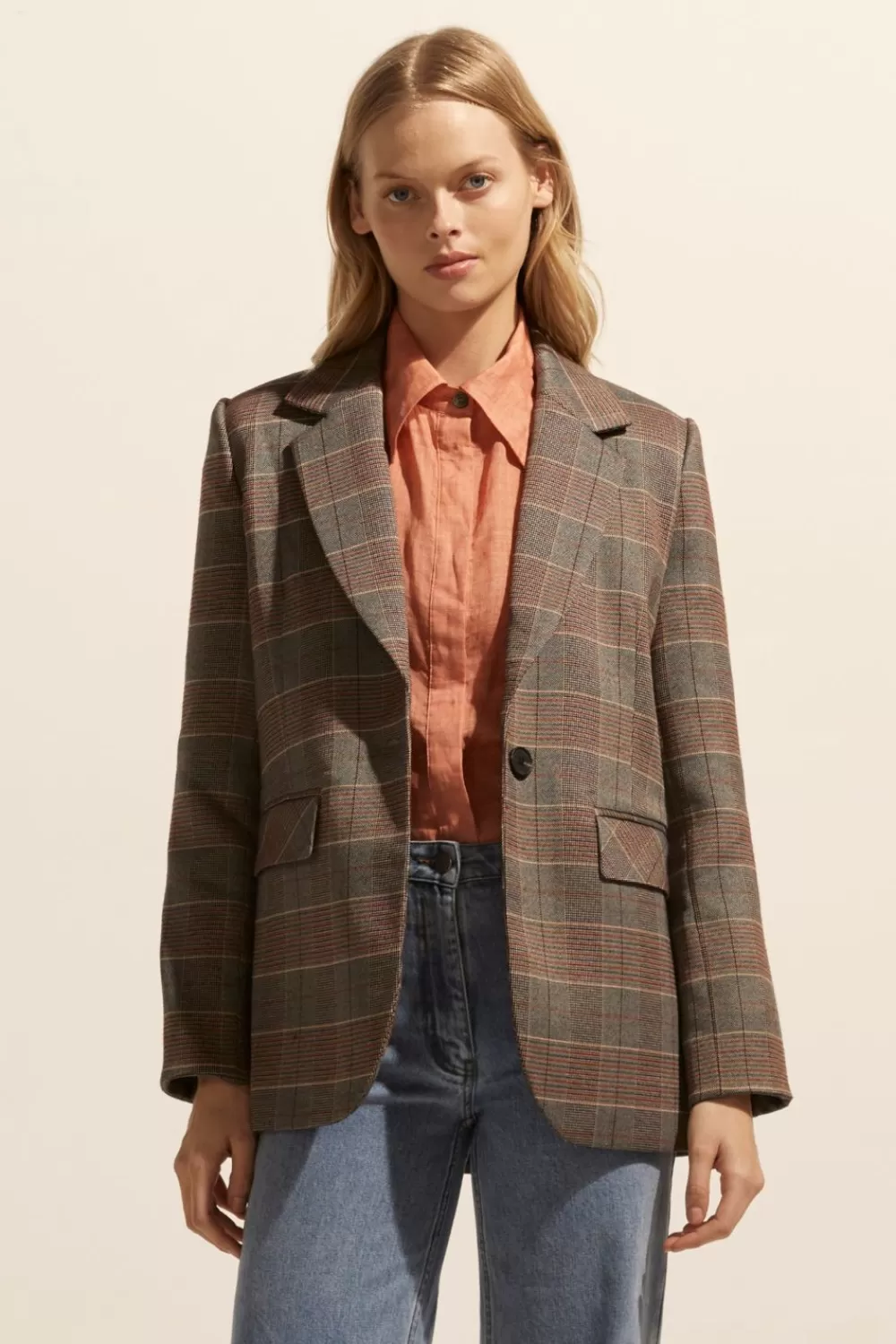 Women Zoe Kratzmann Scout Jacket-Clay Check