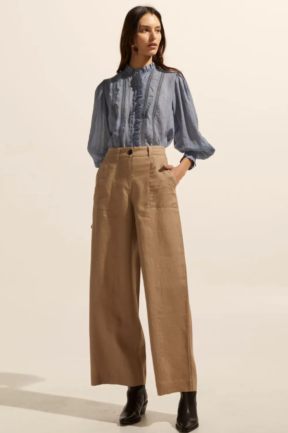 Women Zoe Kratzmann Signify Pant-Stone