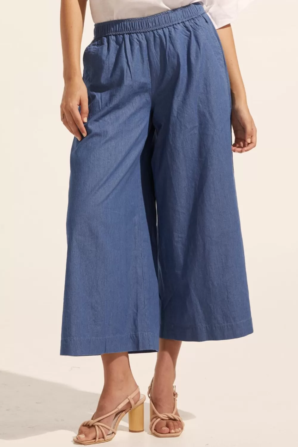 Women Zoe Kratzmann Stance Pant-Chambray