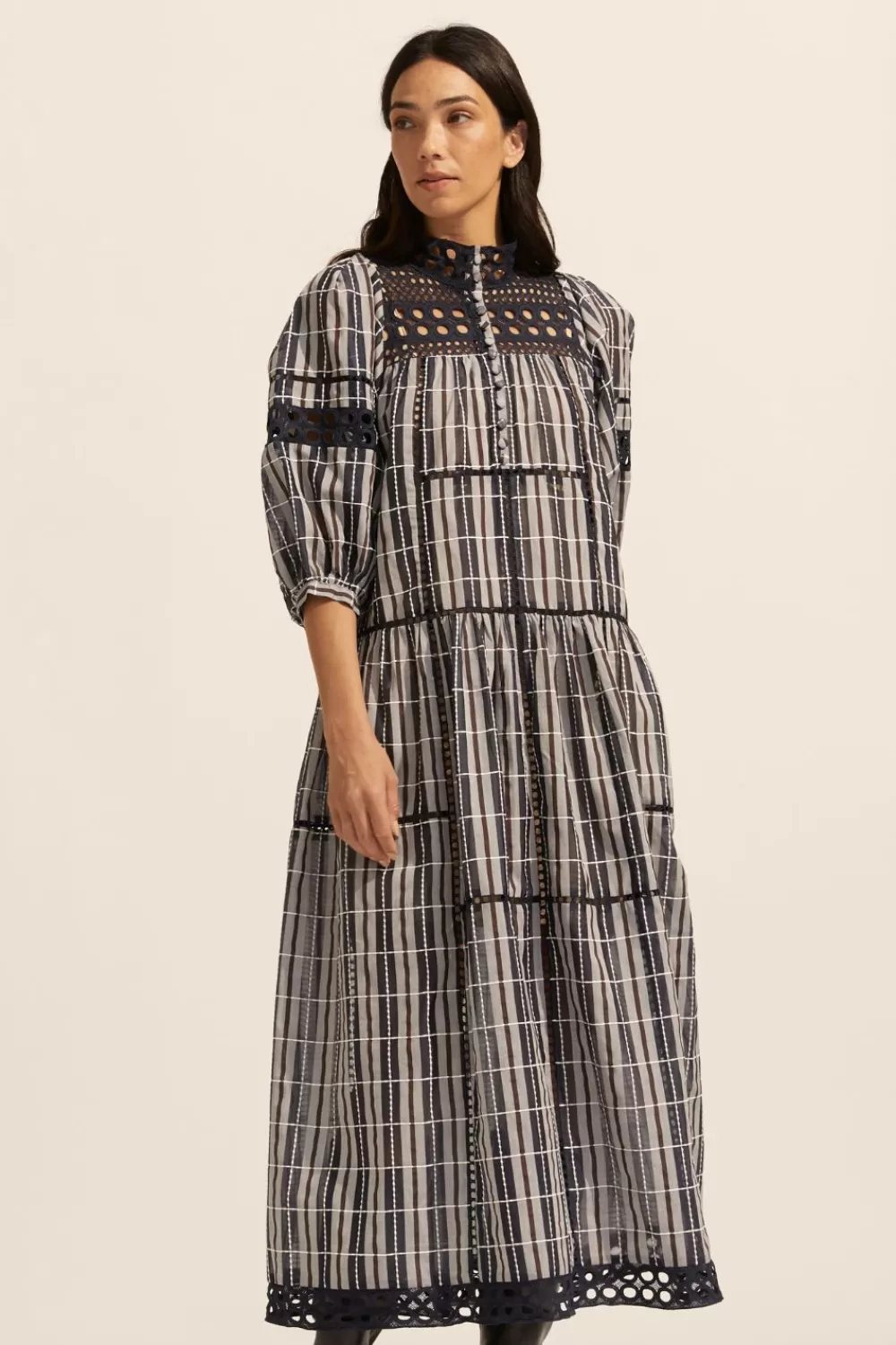 Women Zoe Kratzmann Tactic Dress-Indigo Check