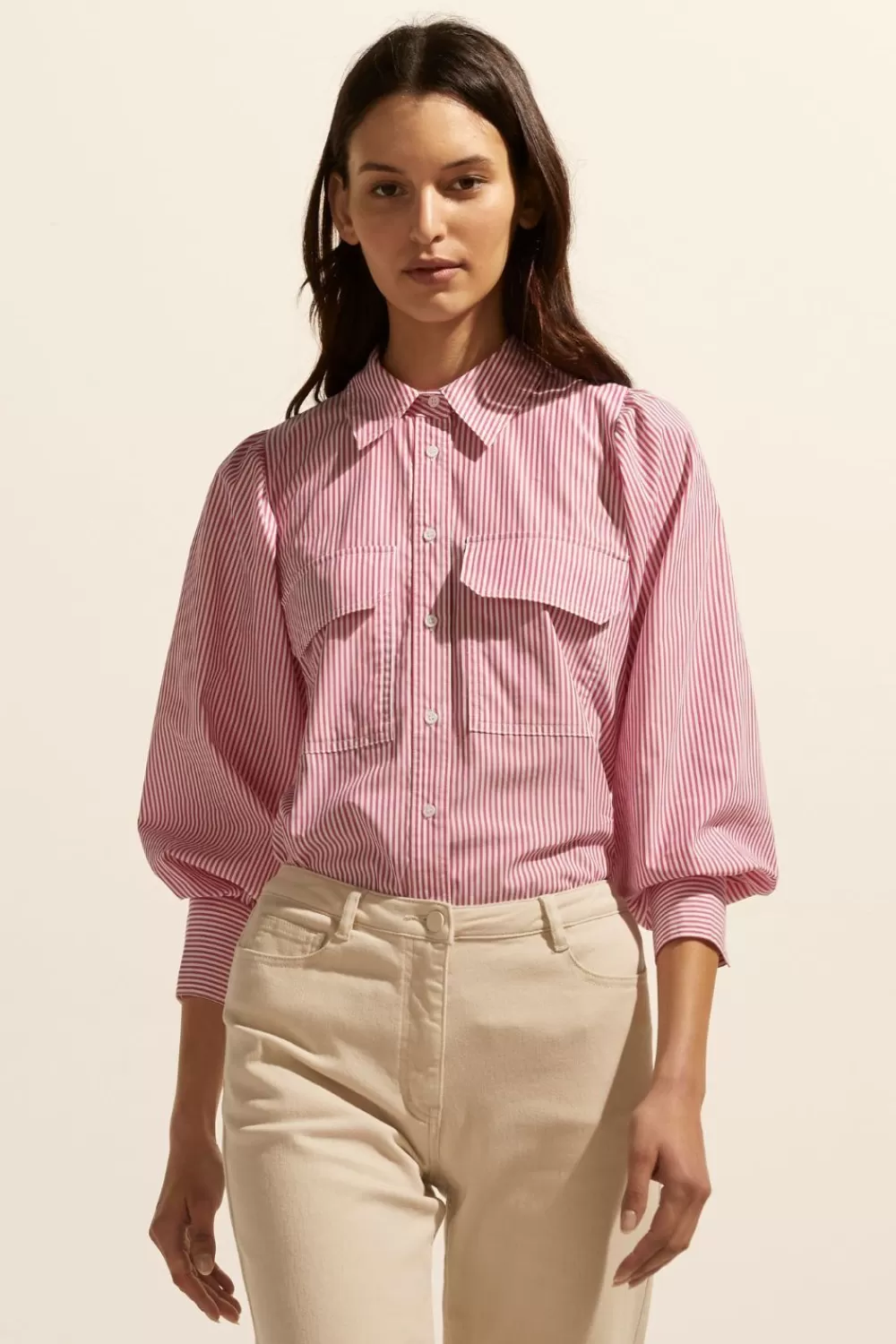 Women Zoe Kratzmann Underpin Top-Magenta Stripe