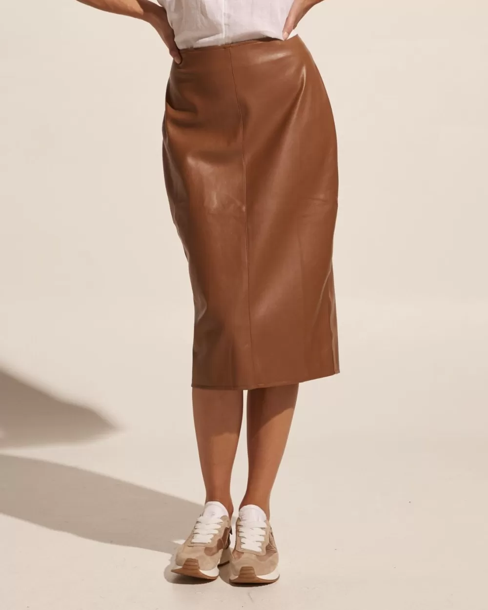 Women Zoe Kratzmann Vortex Skirt-Caramel